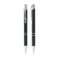 Wholesale promotional stationery custom logo cheap metal ballpoint click pens